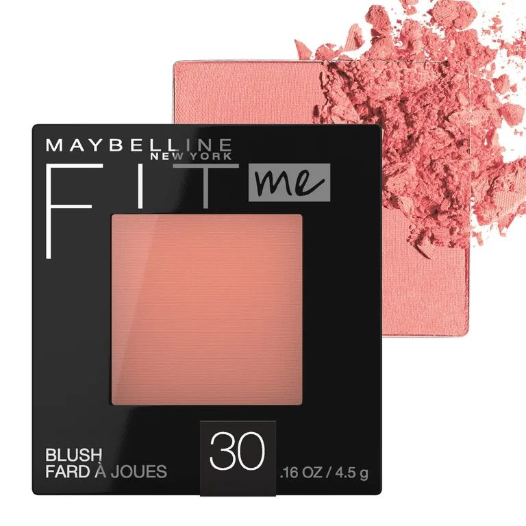 Maybelline New York Fit Me Blush, Rose, Natural, 0.16 fl oz | Walmart (US)