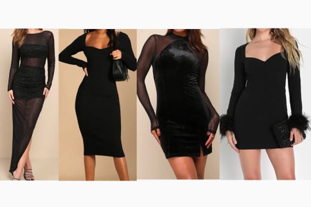 black dresses, sparkly dresses, new year’s eve dressess

#LTKHoliday #LTKparties #LTKSeasonal