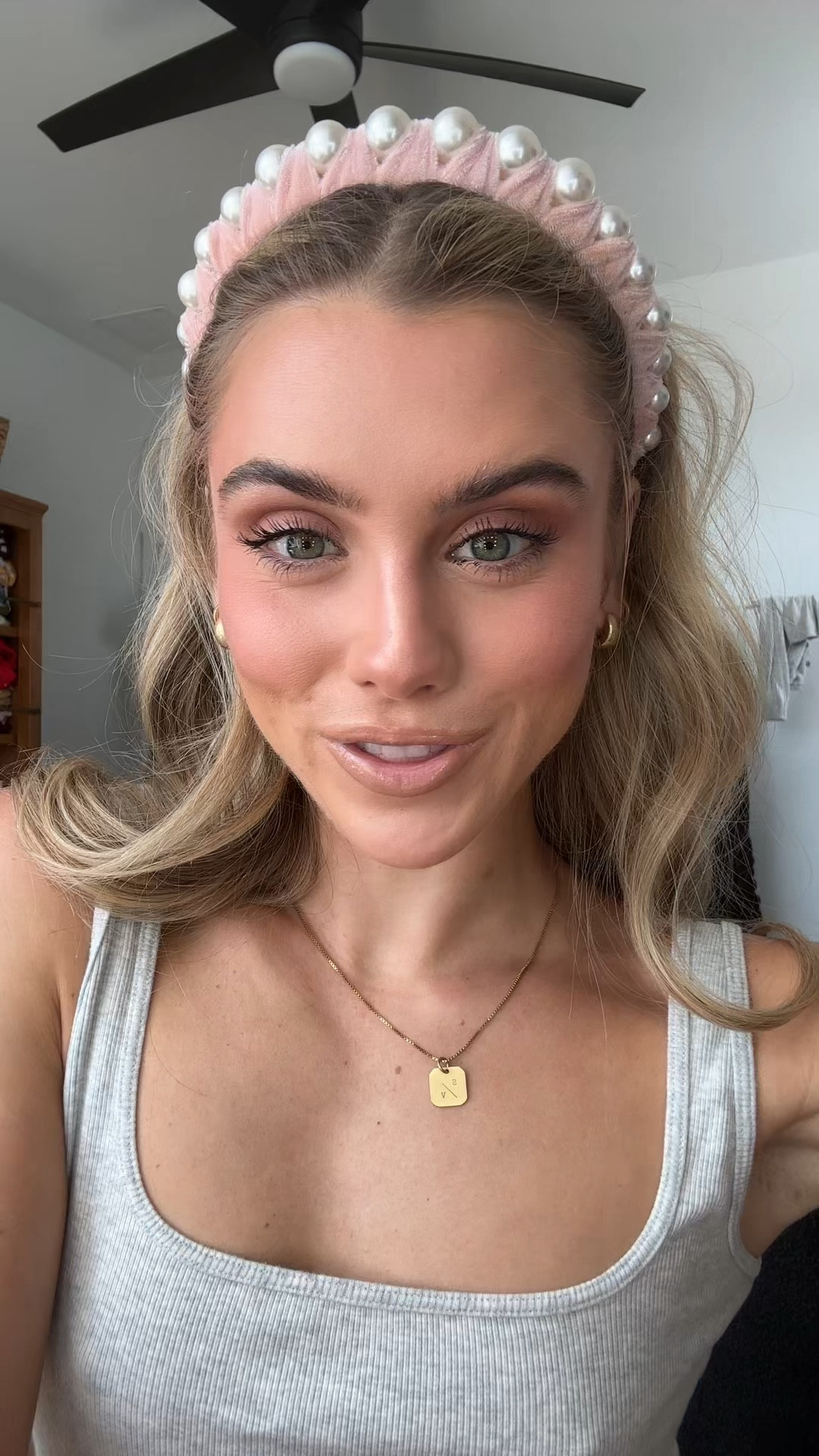 Proof that you don’t need perfect skin to get perfect looking makeup! I have very acne, prone, sensitive, and dry skin.💓

- nars pot concealer shade medium one custard 
- cc red correct green cream 
- dibs beauty love beam Perfector shade no I 
- lawless foundation shade 7L
- dibs beauty dessert island duo shade 4 as bronzer and shade 2 for blush. 
- cream blush I also used NARS in dolce vita 
- Maybelline super lock brow gel 
- Natasha Denona concealer shade N2. 
- dibs beauty LoveBeam setting powder shade 111
- Huda beauty loose powder 
- dibs beauty baked bronzer shade caramel cappuccino 
- dibs beauty baked blush shade spice gal
- dibs beauty cream highlight shade high road highlight 
- covergirl new mascara (not launched yet)
- eyeshadow: bronzer and blush I used the dibs beauty baked bronzer shade caramel cappuccino and Valentino eye 2 cheek blush shade 4 on the rose 
- lip liner shade hazelnut Anastasia Beverly Hills 
- lawless beauty lip gloss shade strawberry milkshake 
- dibs beauty LoveBeam setting spray 
- finished with L’Oréal Paris three second setting mist for water proof makeup 

#LTKFindsUnder50 #LTKBeauty #LTKStyleTip