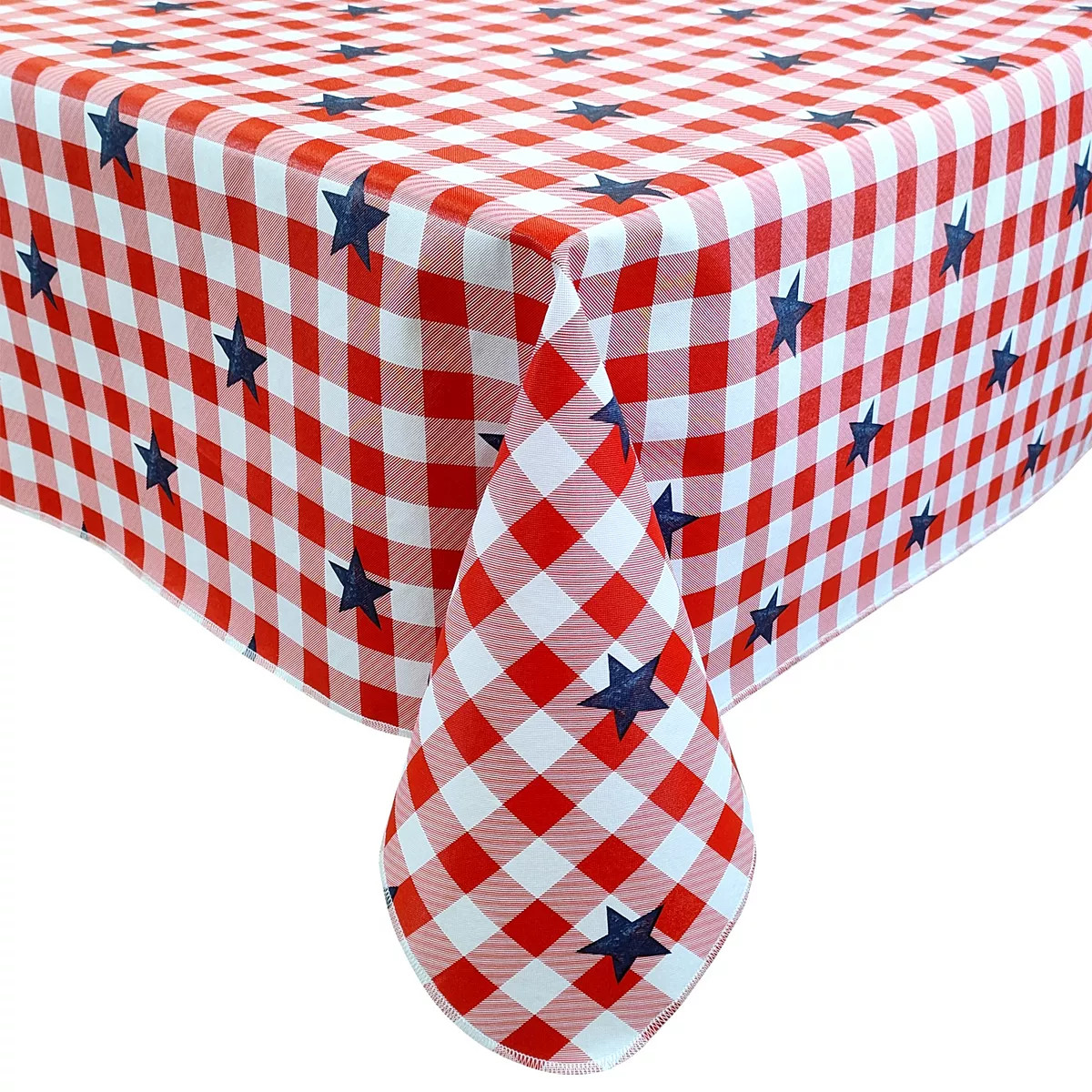 Celebrate Together™ Americana Gingham Stars Tablecloth | Kohl's