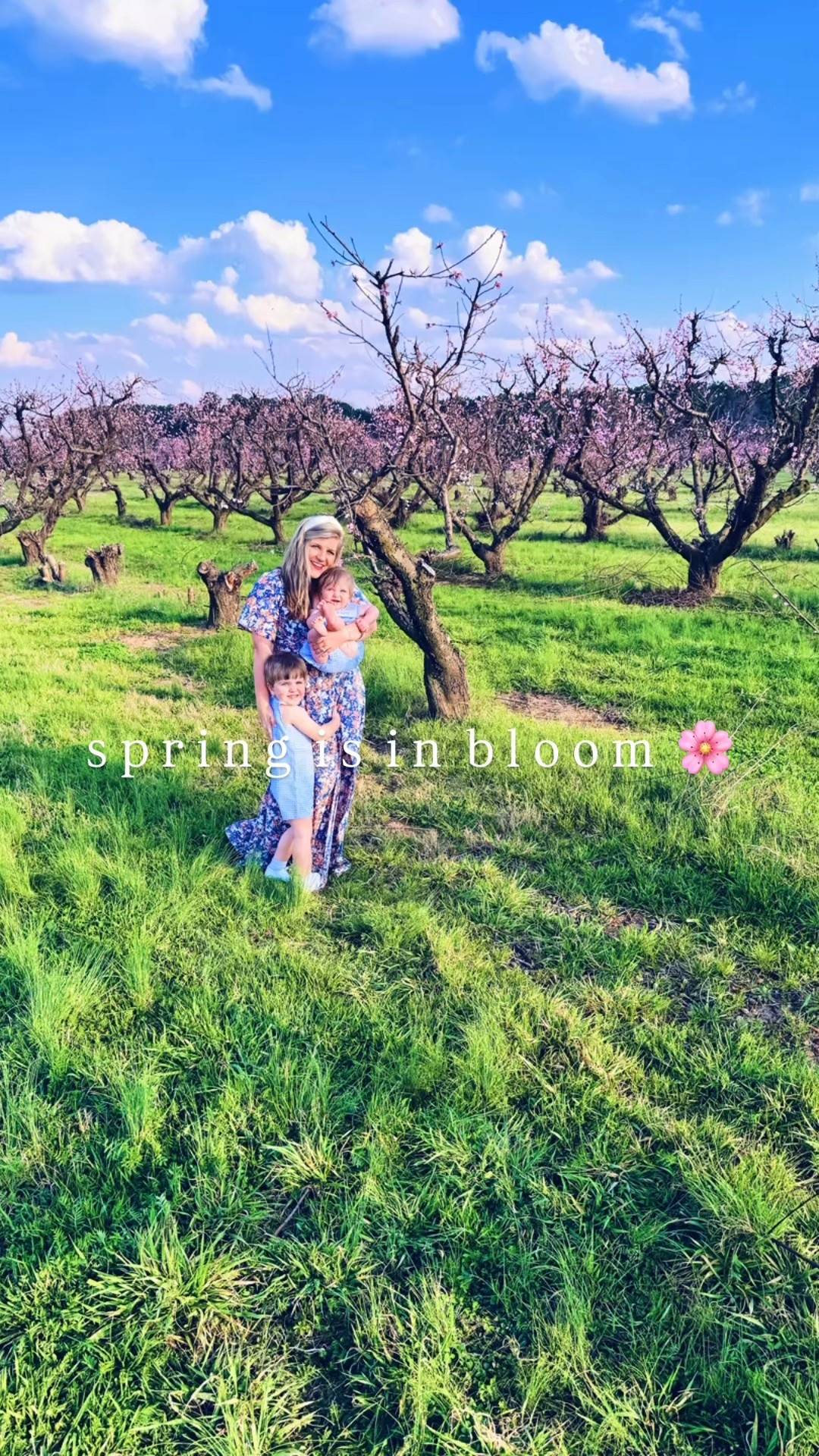 It’s my very favorite time of year and spring is officially in 🌸 b l o o m 🌸, y’all!! 🫶🏽🌿💫🌸🍑✨🌱🌷 #springisinbloom #peachblossoms #hellospring #peachblossomspring #springinthecountry 

We had the very best time this gorgeous 🙌🏽 sunny and 70 degree ☀️ Friday evening driving 🛻 out by our land 🌾 that is surrounded by the most beautiful peach 🍑 blossoms right now 🌸 - and I look forward to it every single year!! 🚜🌳 #myfavoritetimeofyear #farmsweetfarm #springinthecountryside #peachblossom 

God’s beautiful Creation 💓✨ will never cease to take my breath away 💫 and I can’t believe we will get to to raise our kids out on our farm sweet farm 🚜 out where the “green grass grows!” 😉🌱 Thank you, Lord, for this beautiful family of ours 🤱🩵👶🏼 and your blessings upon blessings 🙏🏽 as we step into the beautiful springtime ahead 🌾 with our newest little addition in Sweet Baby Levi Rhett here in our arms 👶🏼 this year to see and experience it all! 💐🪻☀️🪴🌼 #babysfirstspring #firstspringasafamilyoffour #raisingcountrybabies #wherethegreengrassgrows #countryheaven 

PS. I linked 🔗 Judson and Sweet Baby Levi Rhett’s adorable 🥰 little monogrammed springtime outfits 🩵🩵 from @classicwhimsy 🫶🏽 for y’all over on my LTKit shop 🧺 - and make sure to use my code 🌷 EASTEREM 🌷 for 20% off all *Easter Collection* 🐣 items!! So stinking cute and such great quality, too!! 🙌🏽🌸🪻#classicwhimsycollab #classicwhimsycollaboration 

| Motherhood | Country Living | Homemaker | Chickens | Gardening | Stay at Home Mom | Chasing Dreams | Land and Babies | Raising Country Boys | Farm Sweet Farm | Joyful Motherhood | Faith | Baby’s First Spring Season | Baby and Toddler Days | Boy Mama x 2 | First Spring as a Family of Four | Spring Season with Littles | Baby’s First Spring | Spring Memories | Spring is in the Air | Spring is Coming | Ready for Spring

…

#emilysayswes #judsoncarpentermabry #levirhettmabry #mommyblogger #twounderthree #babyandtoddlerdays #mamaoftwo #joyfulmotherhood #sahm #mamaoftwo #stayathomemama #thesearethedays #LTKSpring #LTKfamily #LTKBaby @shop.ltk 

#LTKFamily #LTKBaby #LTKSeasonal