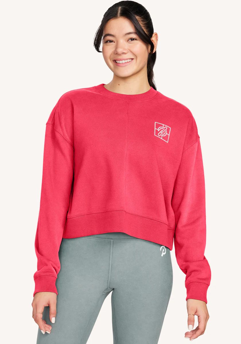 Soft French Terry Crop Pullover | Peloton Apparel