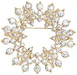 Brooch Pins for Women，Gold Tone Austria Rhinestone Crystal Brooch Pins Jewelry | Amazon (CA)