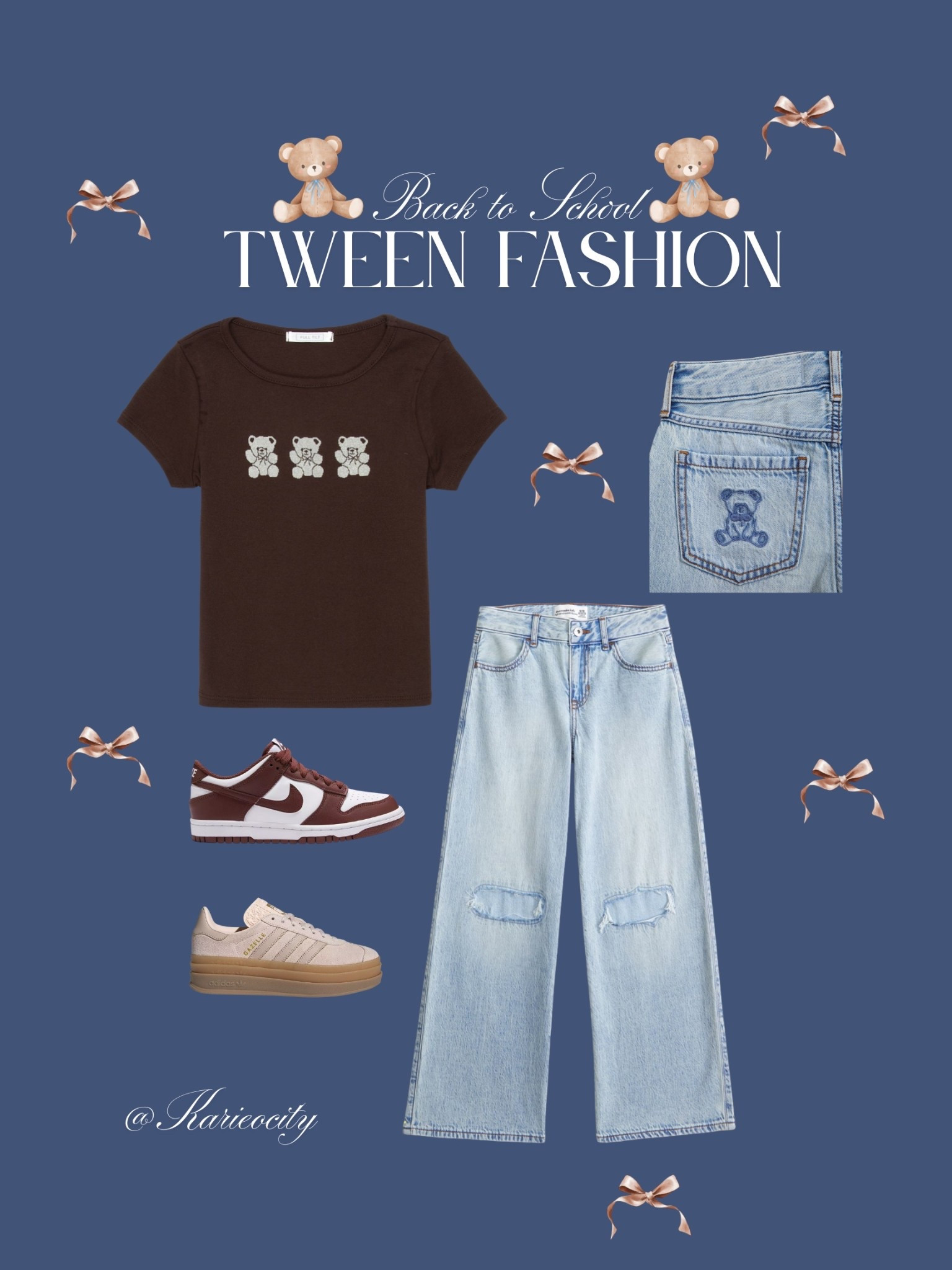 Back to School Tween Fashion🧸

Back to School// Tween fashion// Tween Girl Clothes // Girl back to school clothes// Abercrombie Kids// Tilly’s 

#LTKKids #LTKStyleTip #LTKFindsUnder100