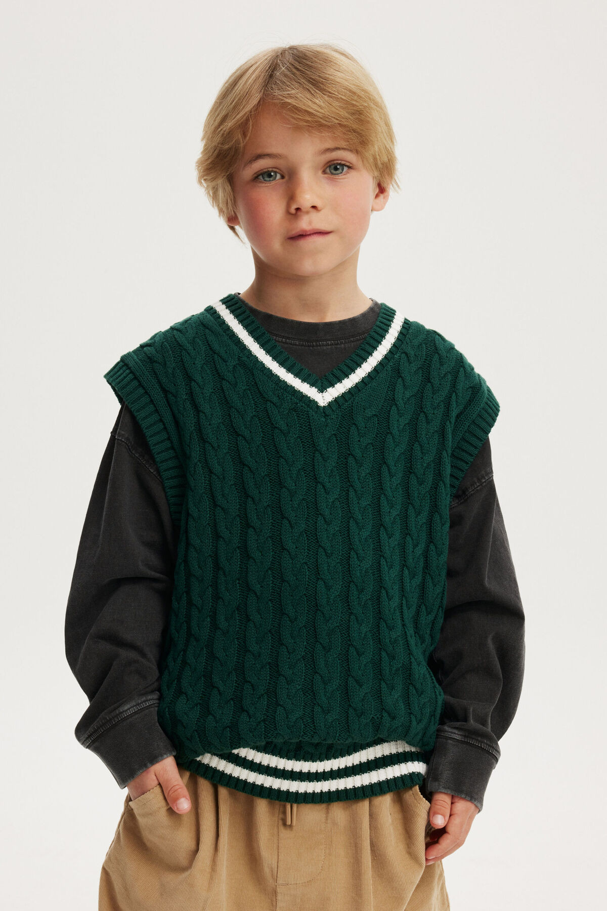 Kingsley Knit Vest | Cotton On (US)