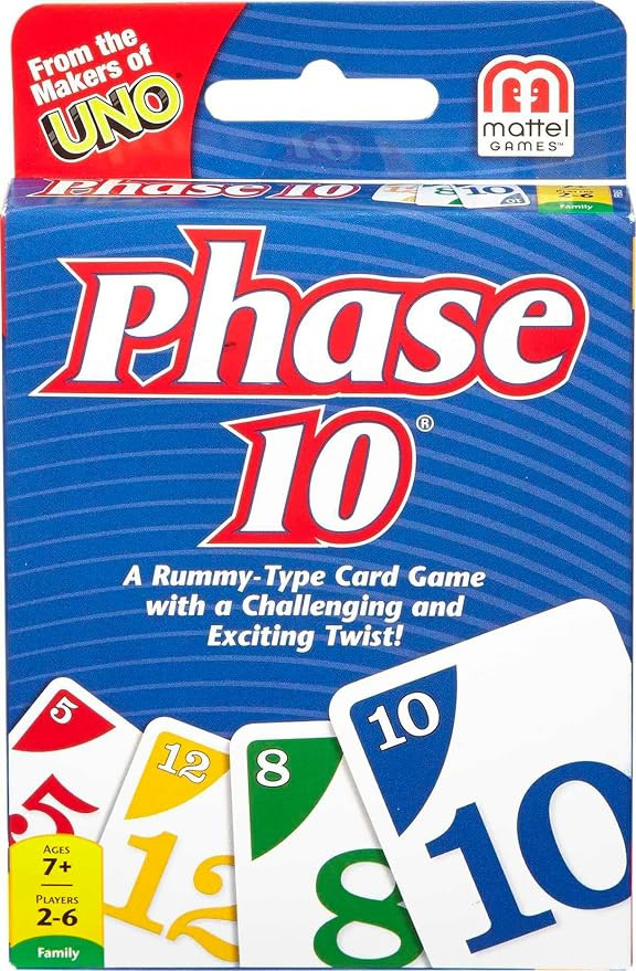 Mattel Games Phase 10 Card Game | Amazon (US)
