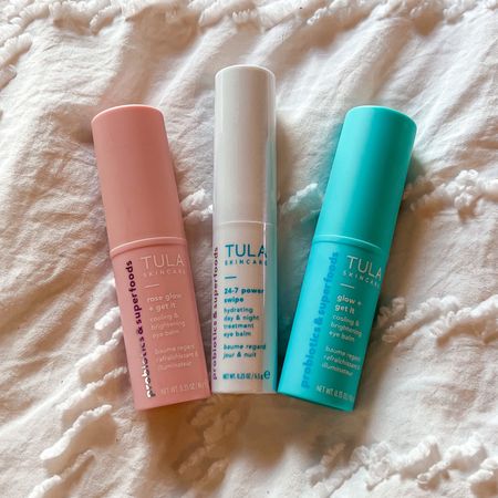 Tulas eye balm trio! Part of the holiday sale! Use my code HELLOEMMAMARIE to save 25% off through 11/13! This trio is only $45 with my code. 

#LTKunder50 #LTKbeauty #LTKHoliday