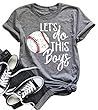Baseball Mom Tank Tops for Women Funny Letter Print Baseball Graphic Vest Casual Sleeveless Top T... | Amazon (US)