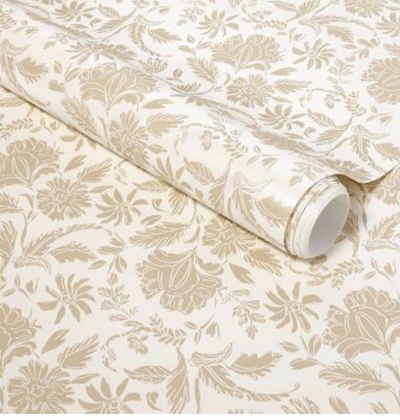 Peel and stick affordable wallpaper! The prettiest neutral  floral pattern 

#wallpaper #homedecor #target #studiomcgee 

#LTKHome #LTKSaleAlert #LTKFindsUnder50