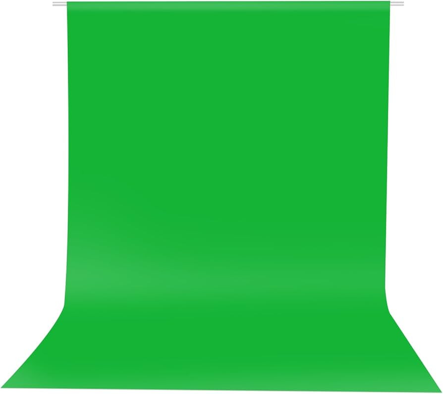 Hemmotop Green Screen Backdrop, 5x6.5ft Photography Chroma Key Greenscreen Background Sheet for B... | Amazon (US)