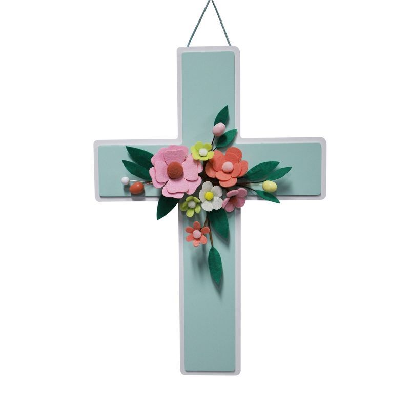 Easter Wall Decor Cross - Spritz&#8482; | Target