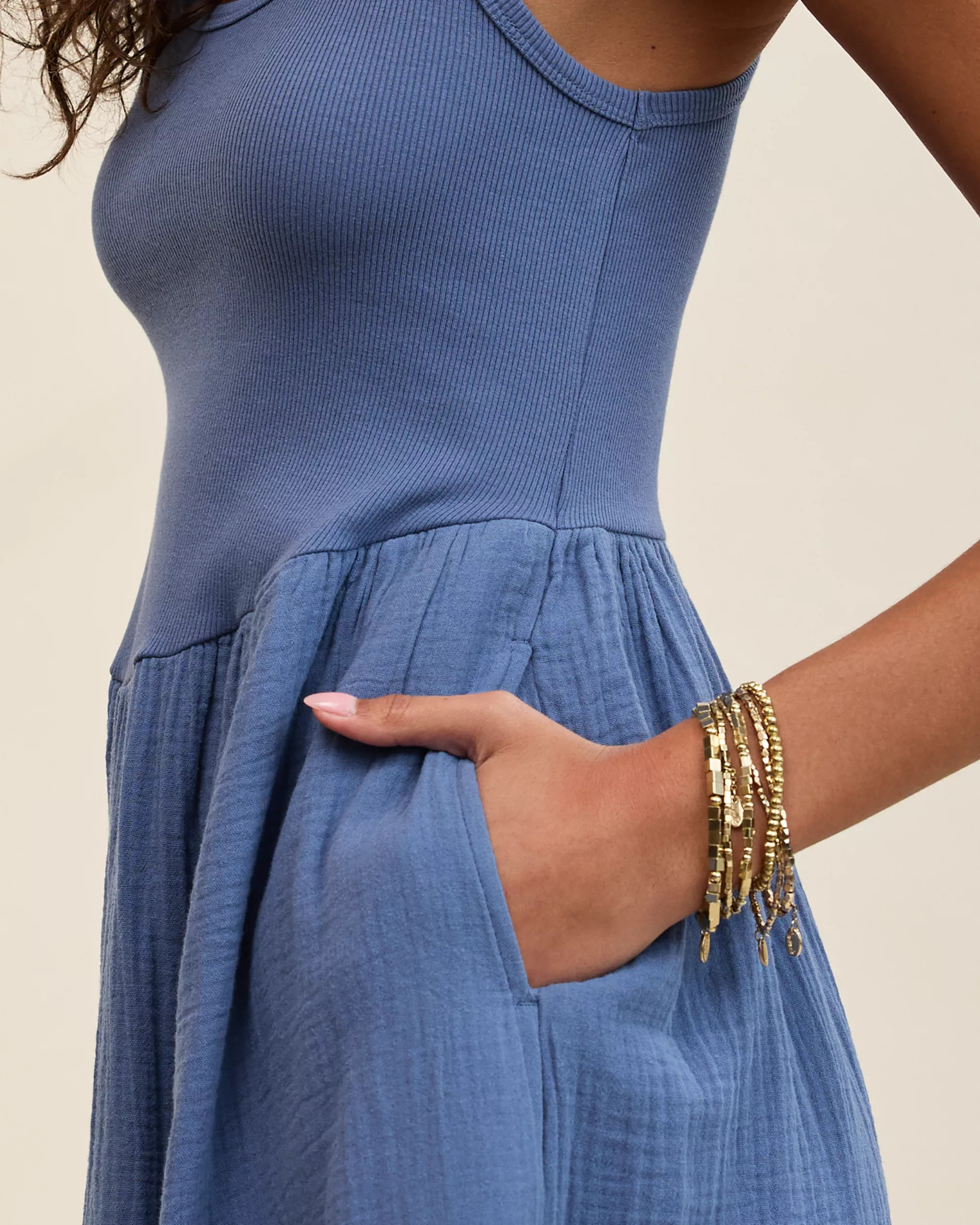 Aerie At The Barre Cross Back Dress | Aerie