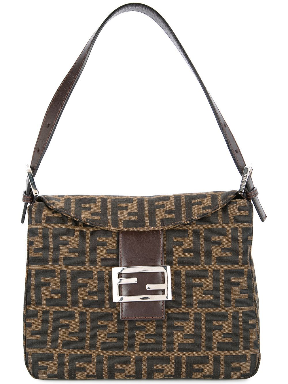 Fendi Vintage Zucca pattern shoulder bag - Brown | FarFetch Global