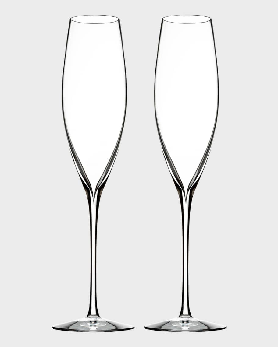Waterford Crystal Elegance Champagne Flutes, Set of 2 | Neiman Marcus