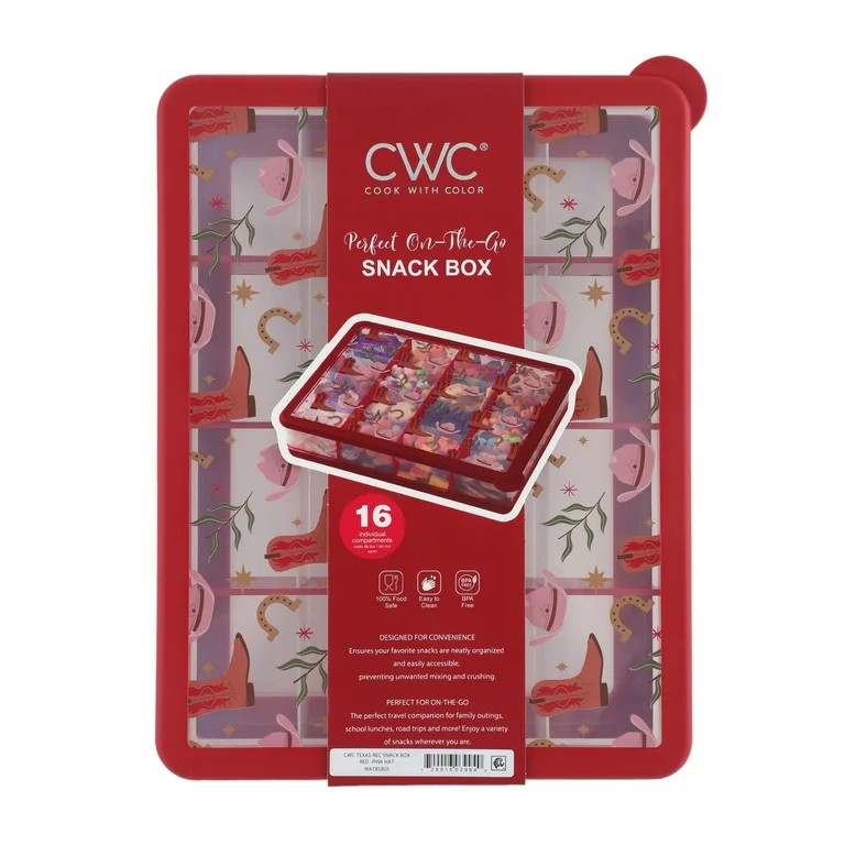 CWC TEXAS REC SNACK BOX RED 2 - Walmart.com | Walmart (US)