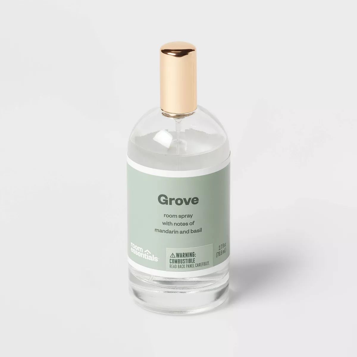 2.7 fl oz Clear Glass Room Spray Grove - Room Essentials™ | Target