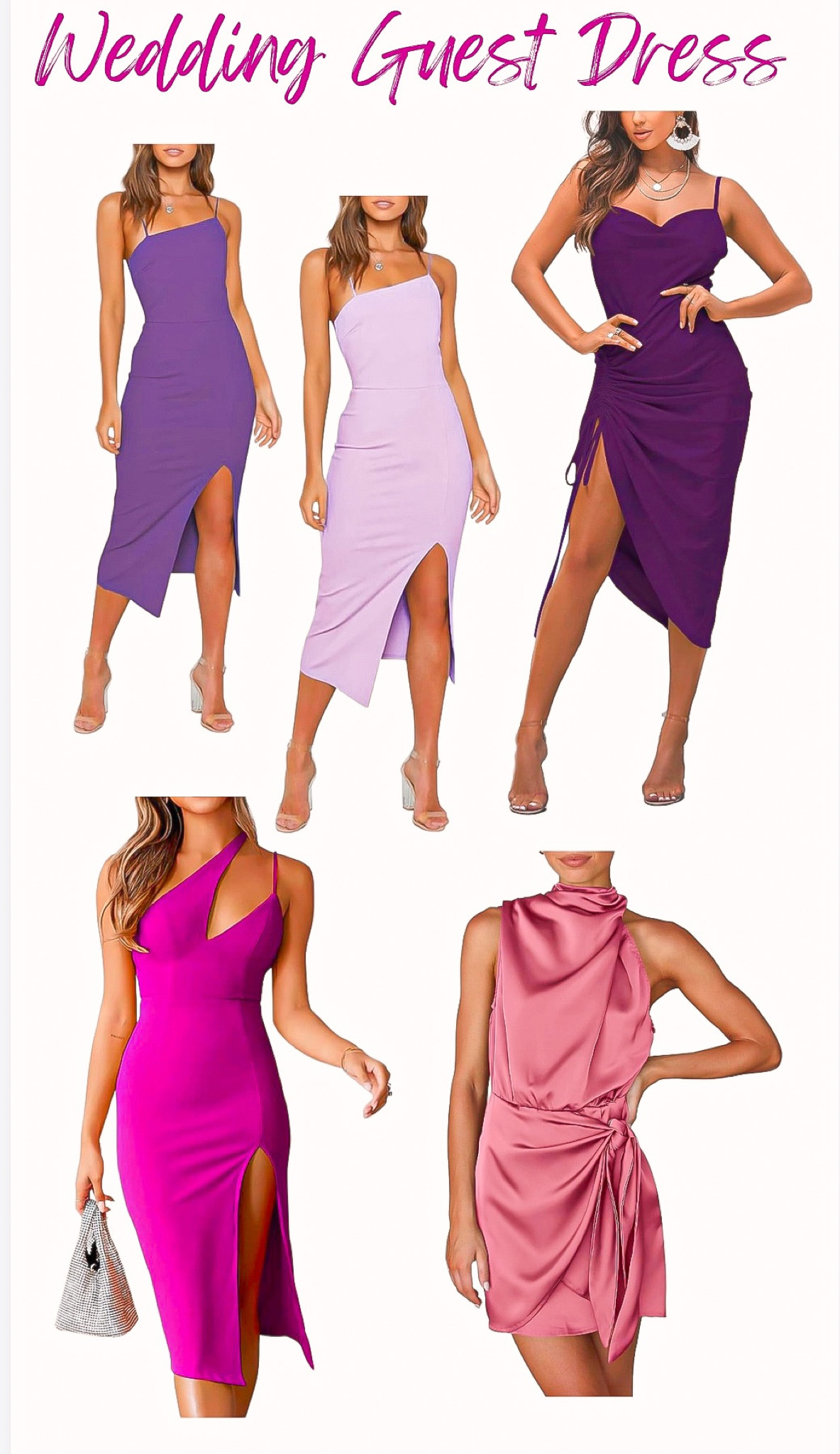 Wedding guest dresses 💜

I have a wedding coming up for a best friend from high school - honoring that I wanted to find a dress to match our school colors 💜 

I can’t wait to get these in and try them on 🎉

Amazon, Amazon fashion, wedding guest dress, formal dress, vacation dress, Vegas outfit, purple dress, lilac dress, rose gold dress, dusty rose dress, nude heels , formal event, wedding 

#LTKwedding #LTKFind #LTKstyletip