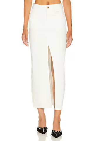 SNDYS Nila Skirt in White from Revolve.com | Revolve Clothing (Global)