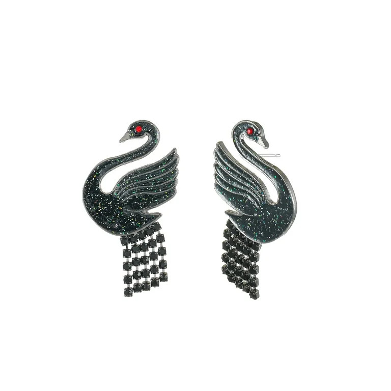 Way to Celebrate Arete de Cisne Negro para Mujer Halloween, 1 Par | Walmart (US)