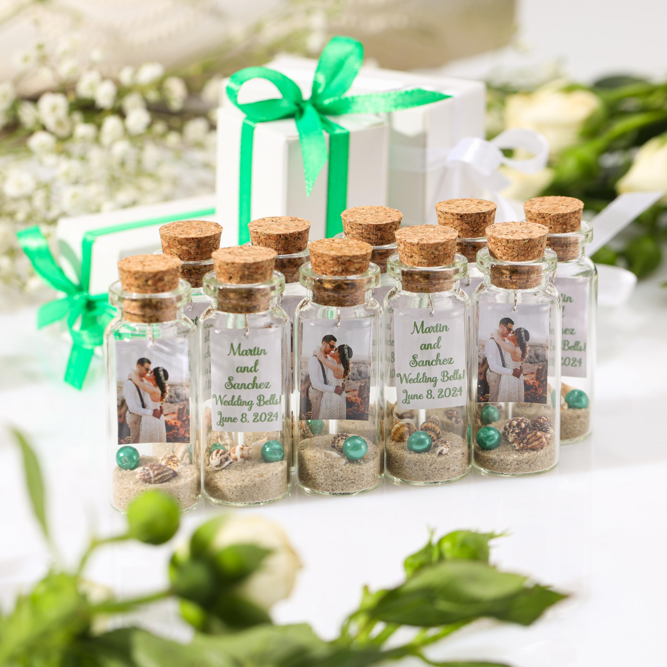 Personalized Photo Wedding Favors for Guests - Custom Beach Party Souvenirs - Destination Wedding... | Amazon (US)