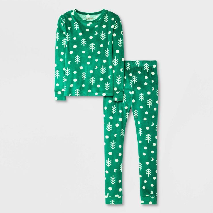 Boys' Tree Pajama Set - Cat & Jack™ Green | Target
