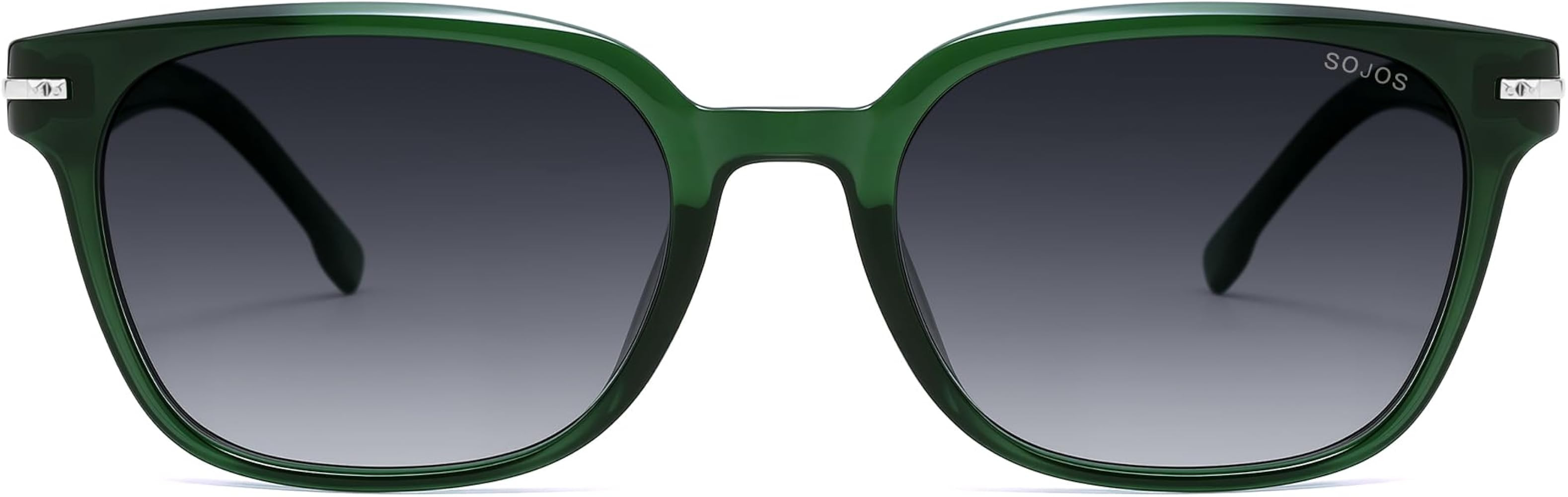 SOJOS Retro Rounded Square Polarized Sunglasses for Women Men,Trendy Light Weight Frame UV400 Pro... | Amazon (US)