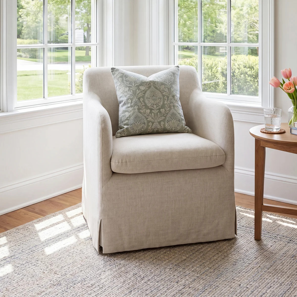Wellings Upholstered Arm Chair | Birch Lane