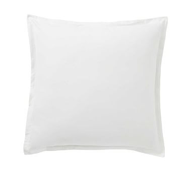 Spencer Washed Organic Percale Shams | Pottery Barn (US)