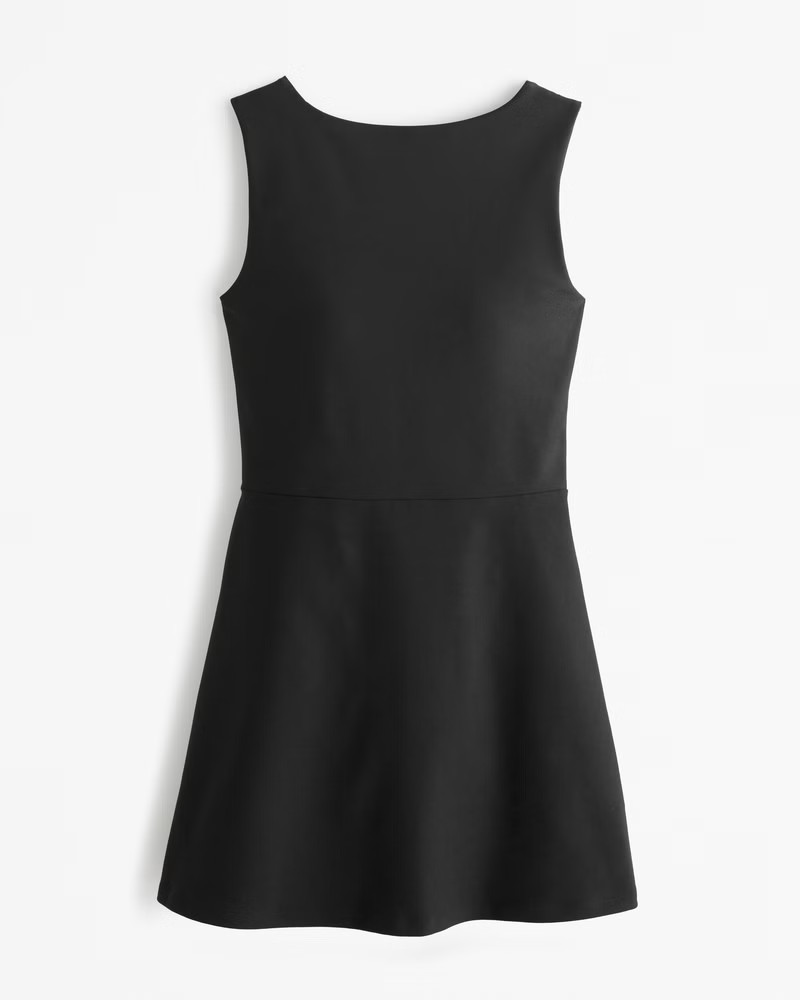 YPB sculptLUX Slash Mini Dress | Abercrombie & Fitch (US)