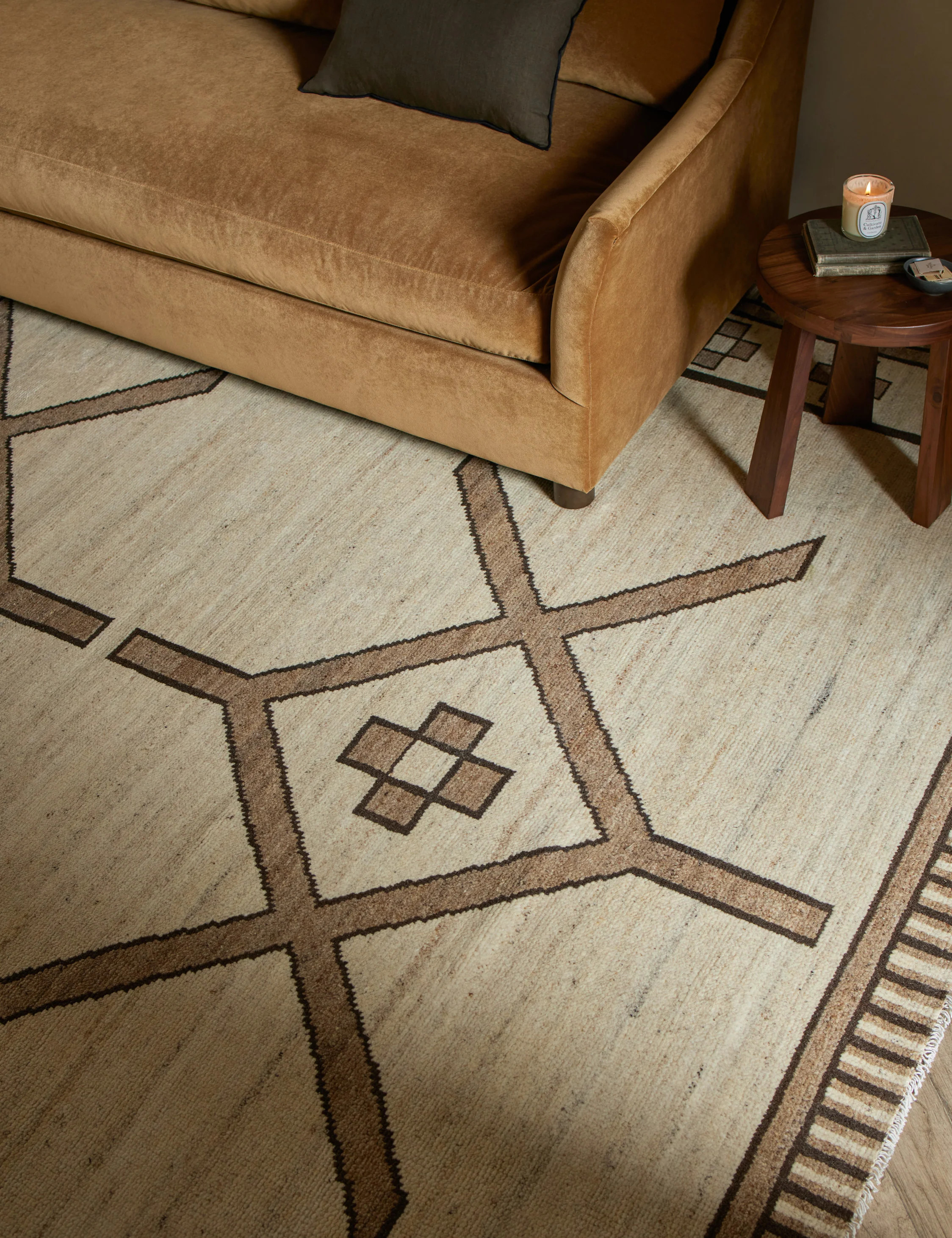Leyli Hand-Knotted Wool Rug | Lulu and Georgia 