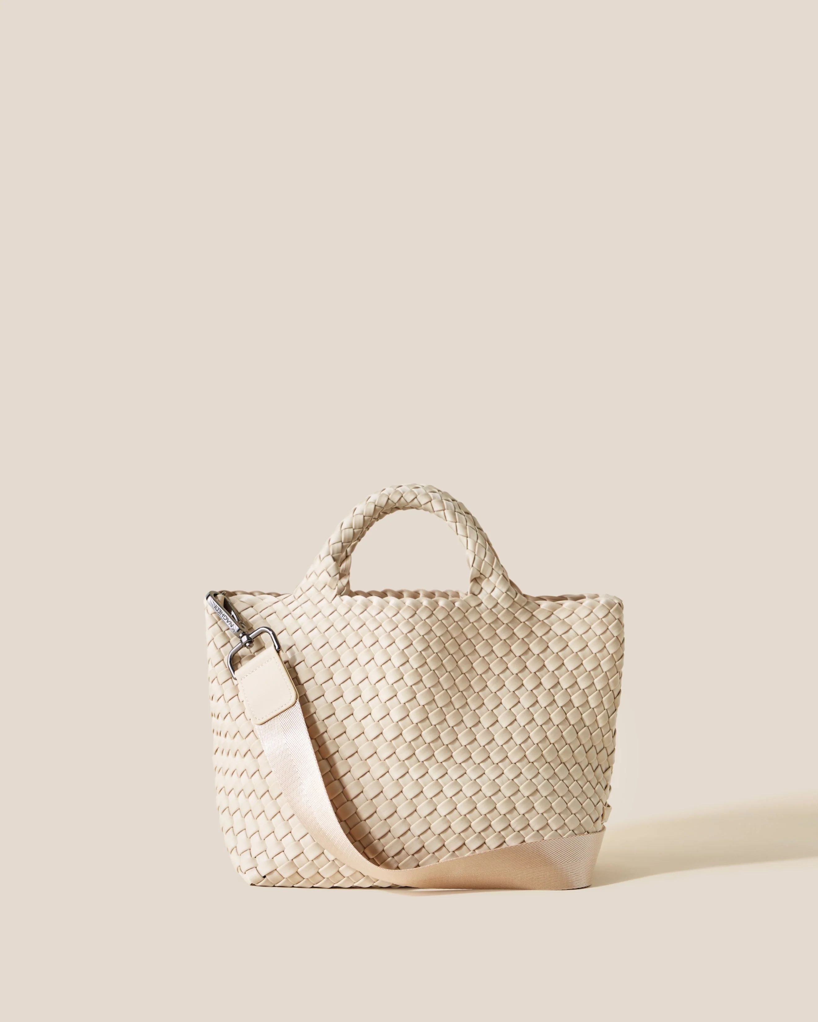 St. Barths Small Tote | Ecru | Naghedi