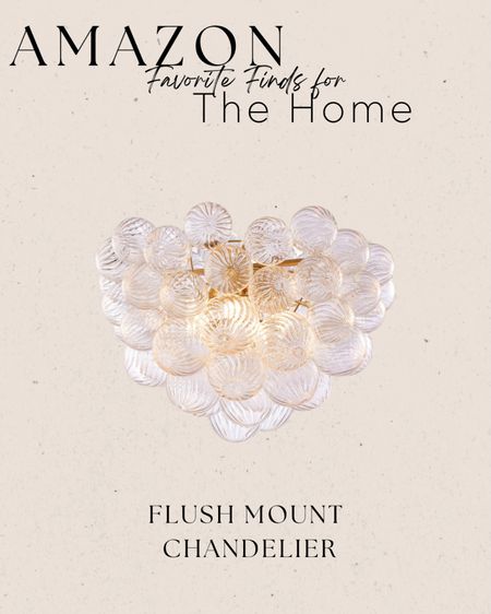 Amazon Flush mount bubble chandelier 

#LTKSaleAlert #LTKHome #LTKSummerSales