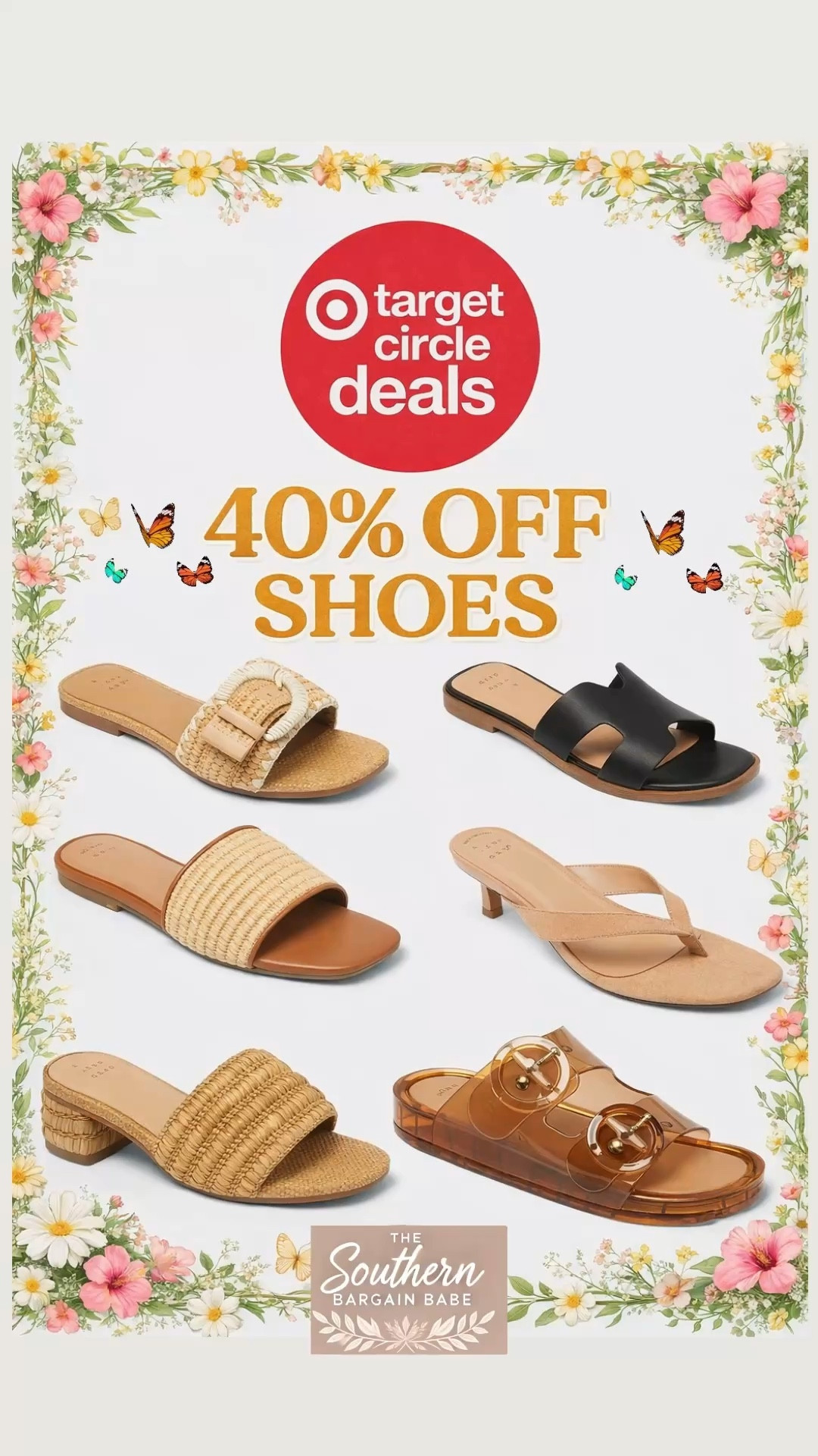 Target Circle Deal Days are HERE 👏✨
So many cute spring sandals up to 40% off — sharing my favorites that are perfect for everyday, date nights, and vacation looks 🤍

Tap to shop these styles in my LTK!

#liketkit @shop.ltk #LTKsale #LTKunder50 #LTKshoecrush #springstyle #targetstyle #sandalszn #affordablefashion #ltkfinds #targetfinds

#LTKSeasonal #LTKSaleAlert