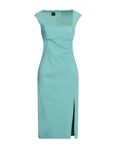 Pinko Woman Midi dress Turquoise Size 10 Polyester, Elastane | YOOX (US)