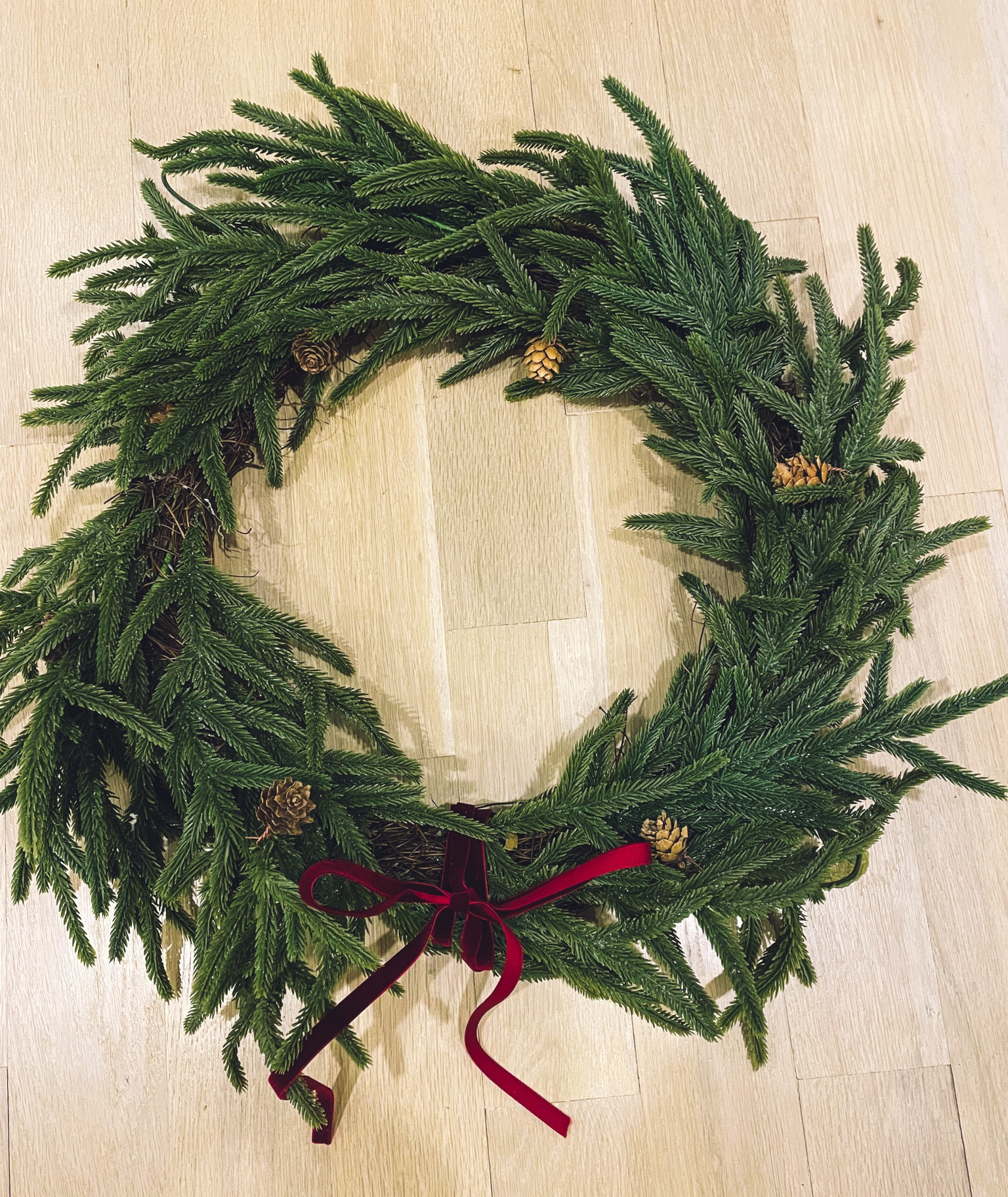 My favorite front door wreath is available again! This is the most realistic one I’ve been able to find. I swapped out the ribbon it game with for this cute velvet one! 

#LTKHoliday #LTKSeasonal #LTKHolidaySale