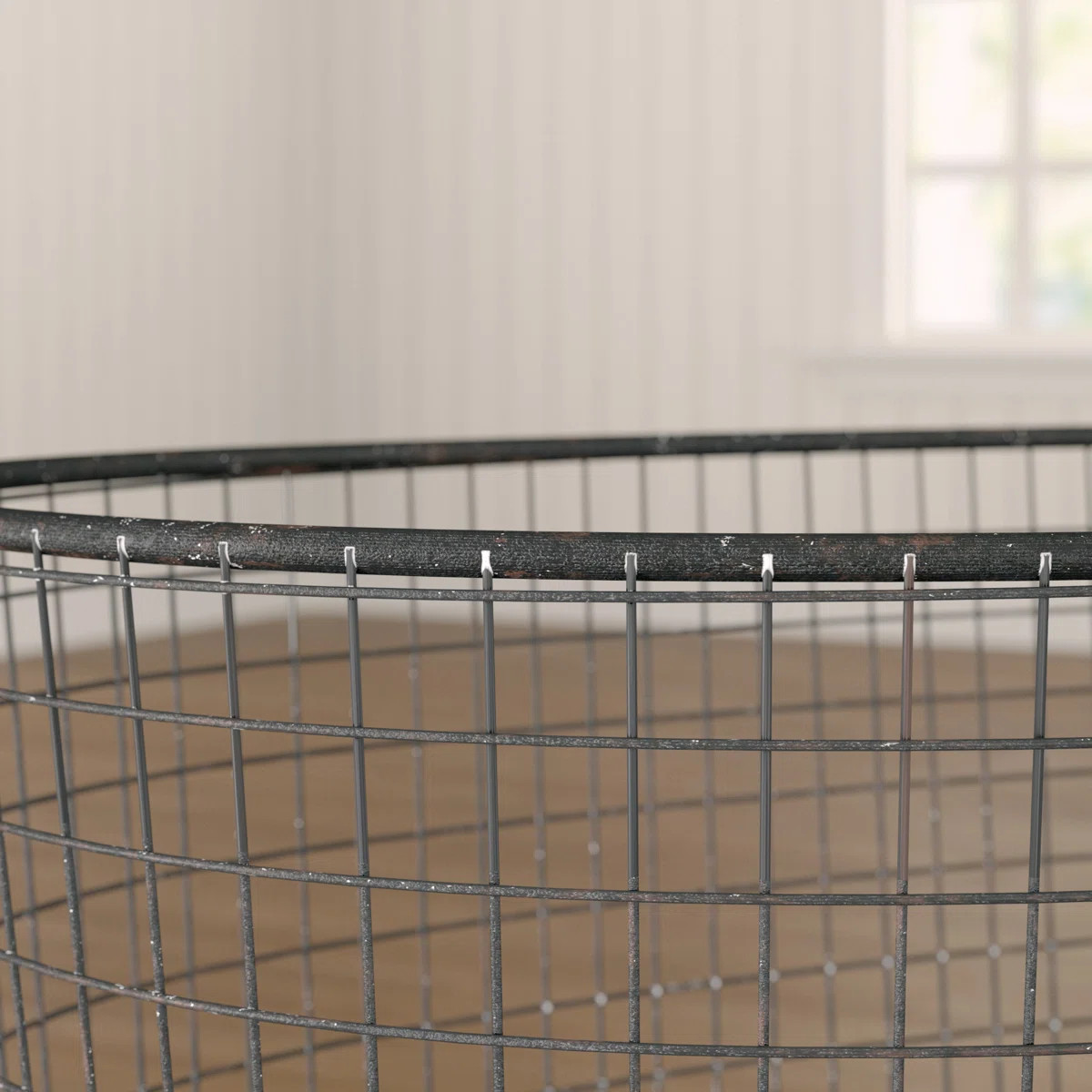 Metal Rolling Laundry Cart with Rack | Wayfair North America