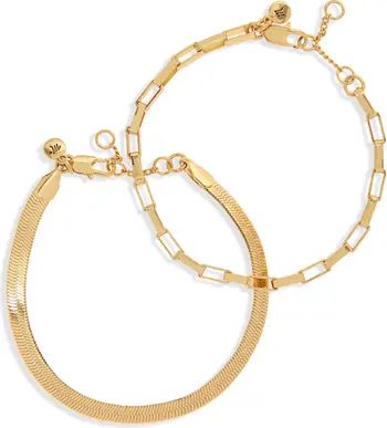 Set of 2 Chain Bracelets | Nordstrom