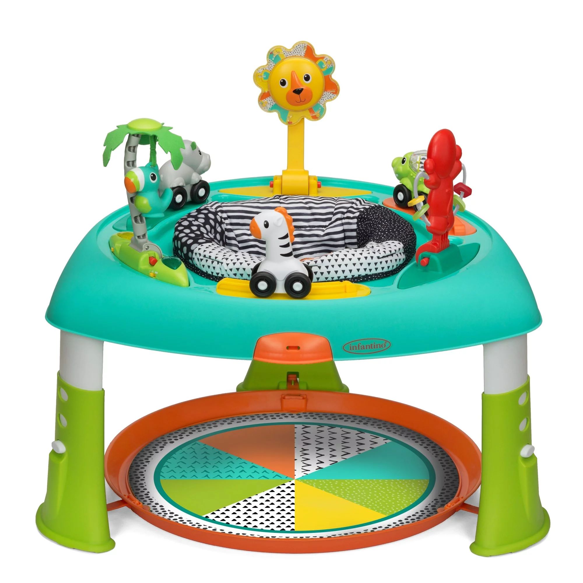 Infantino 2-in-1 Sit, Spin and Stand Entertainer 360 Seat & Activity Center, 4-60 Months, Unisex,... | Walmart (US)