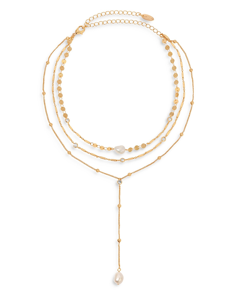 Ettika Forever Cultured Freshwater Pearl Multi-Chain Choker Necklace, 11-13 | Bloomingdale's (US)