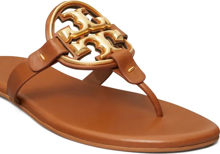 Metal Miller Soft Leather Sandal (Women) | Nordstrom