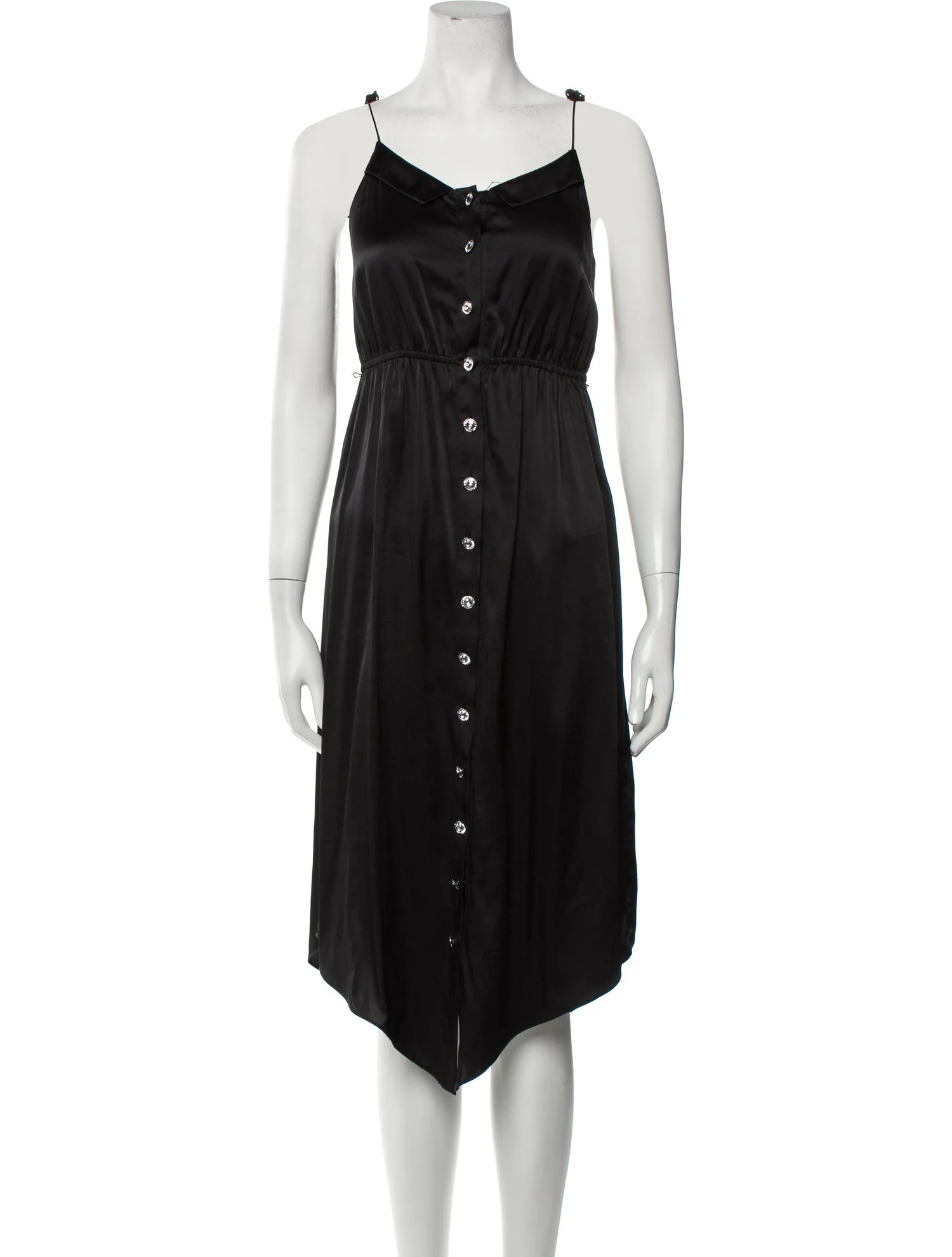 V-Neck Midi Length Dress | The RealReal