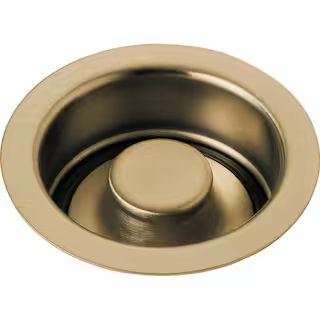 Delta 4-1/2 in. Kitchen Sink Disposal and Flange Stopper in Champagne Bronze-72030-CZ - The Home ... | The Home Depot