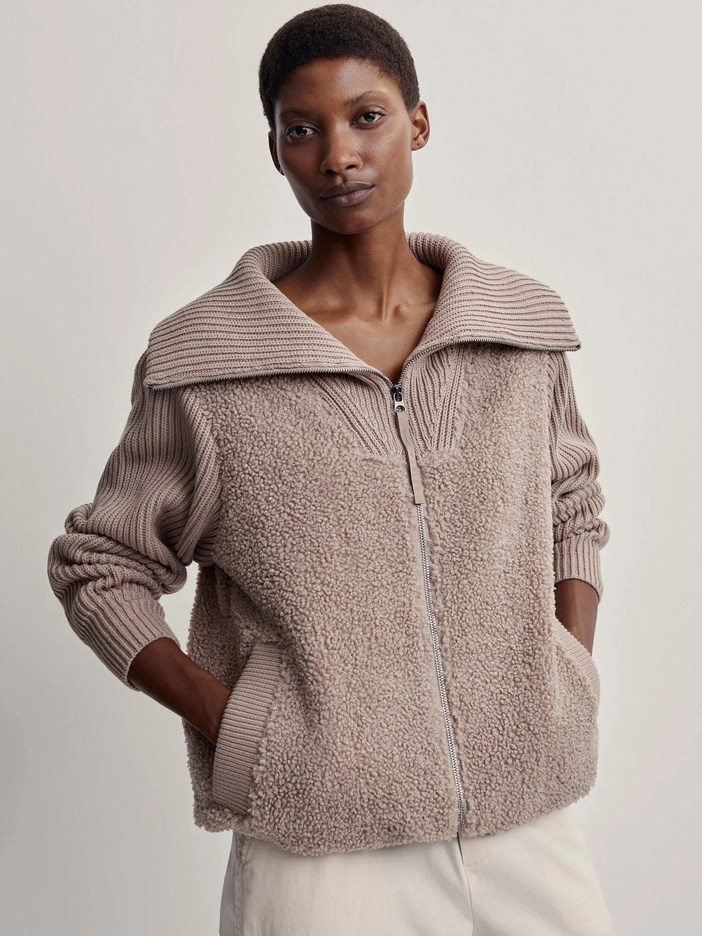 Ardley Zip Through Knit Jacket | Varley USA