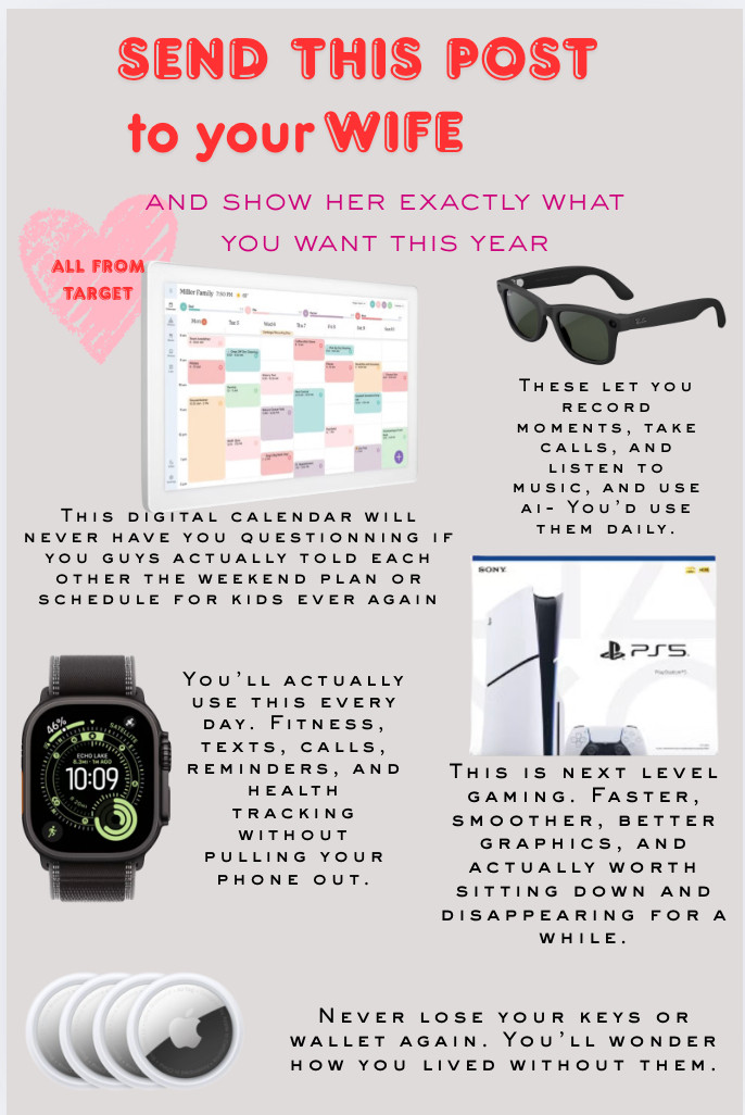 Send this post to your wife for her to get the best valentine's day gift this year 

 #LTKmorningroutine #LTKMens