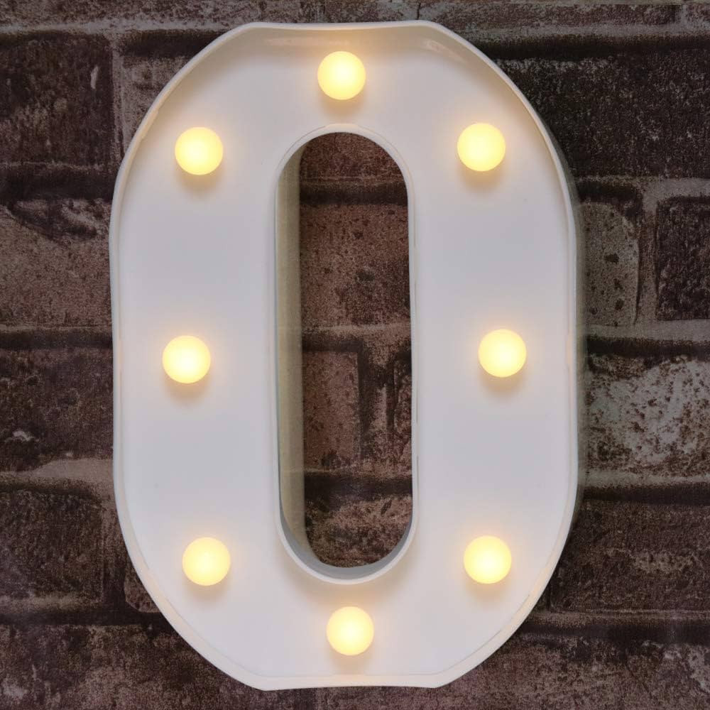 Pooqla LED Marquee Letter Lights Sign, Light Up Alphabet Letter for Home Party Wedding Decoration... | Amazon (US)