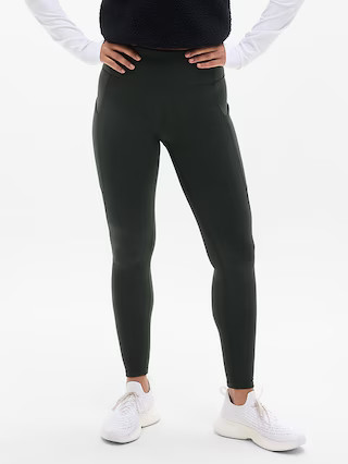 Altitude Fleece Lined Stash High Rise Legging | Athleta
