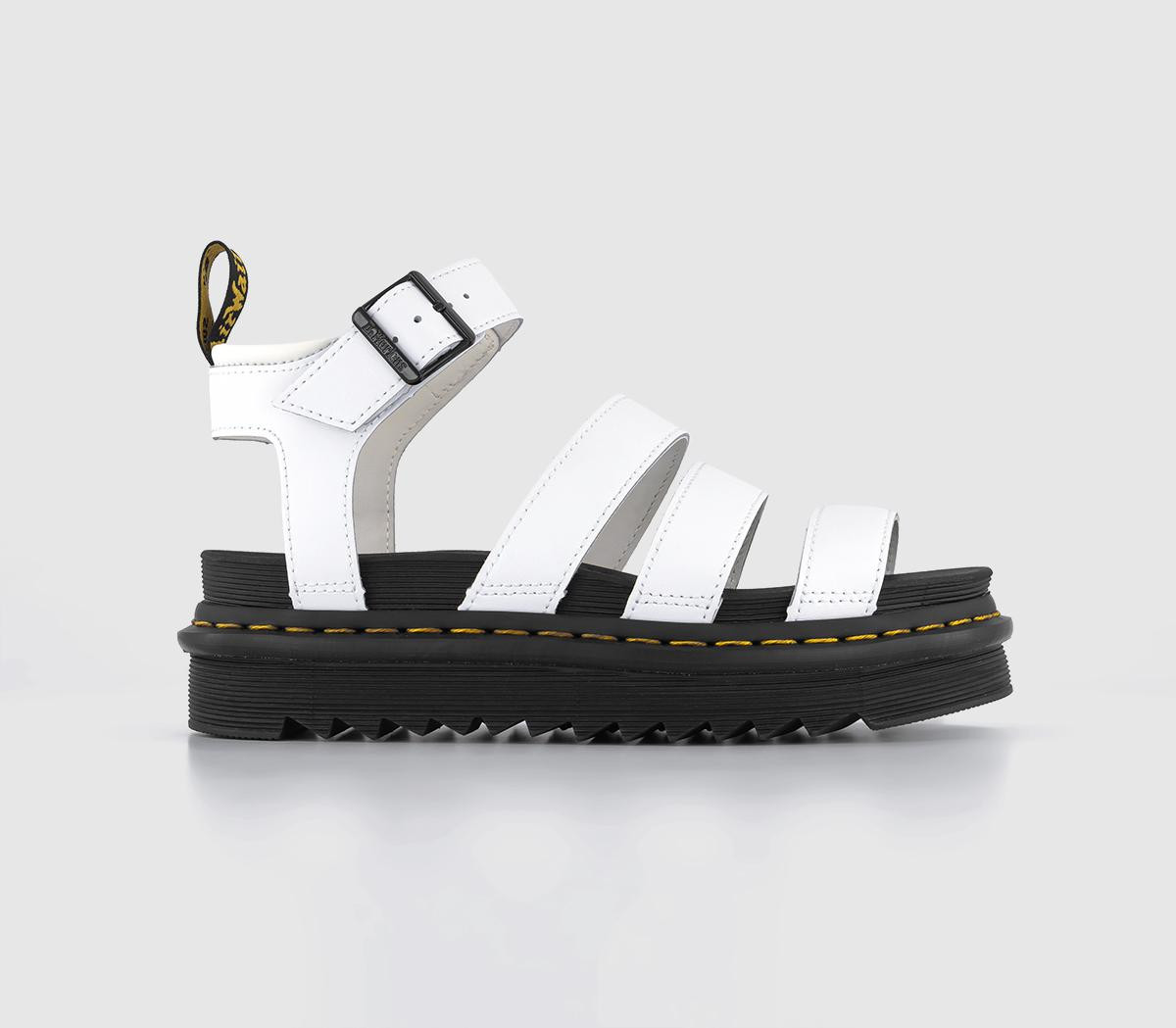 Dr. Martens Blaire Sandals White - Women’s Sandals | OFFICE London (UK)