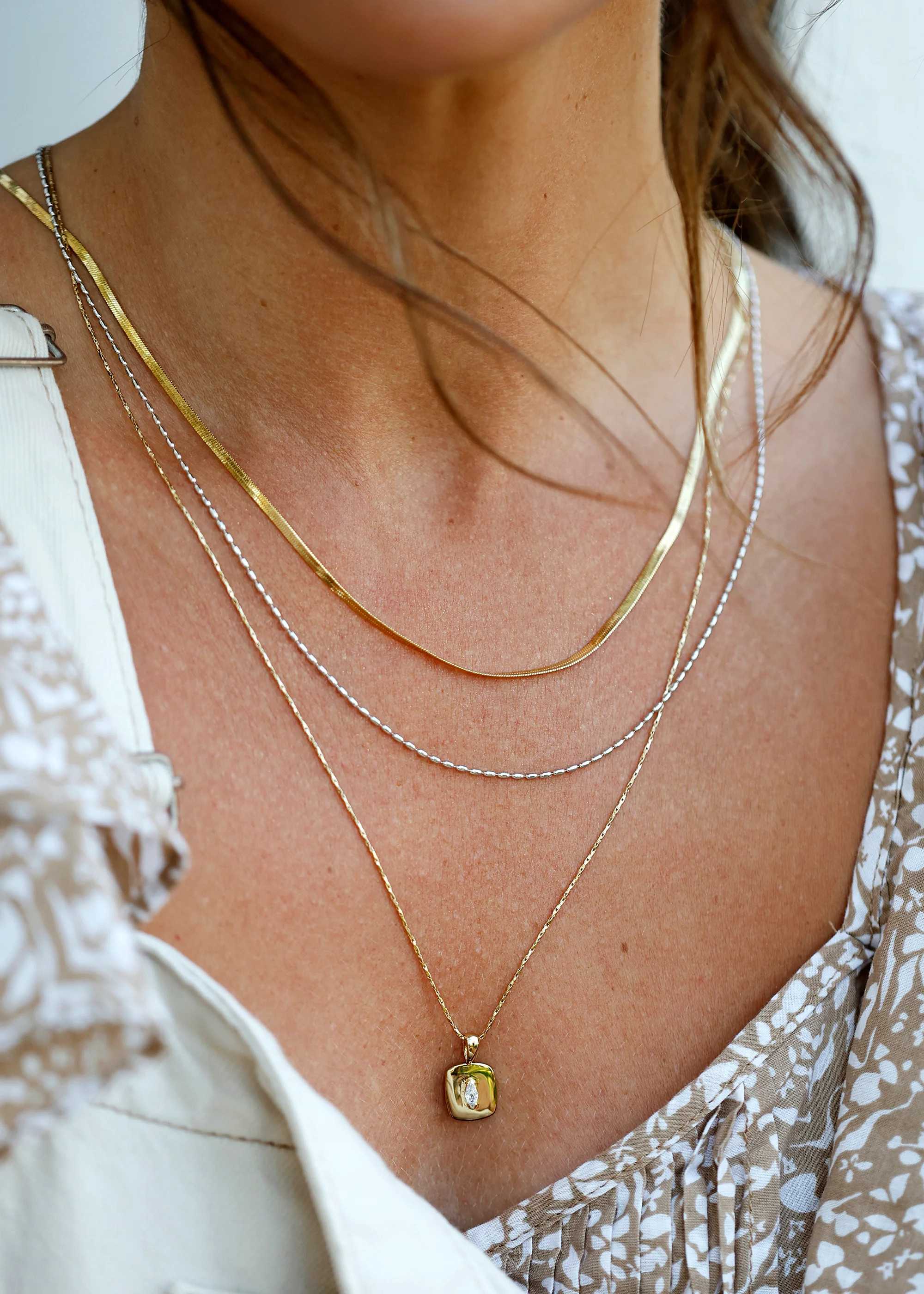 Maple Necklace Set of 2 | Electric Picks Jewelry