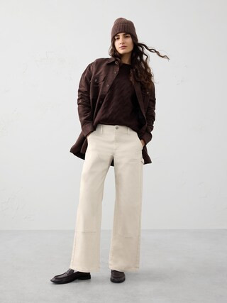 Straight Mid-Rise Carpenter Jean | Banana Republic Factory