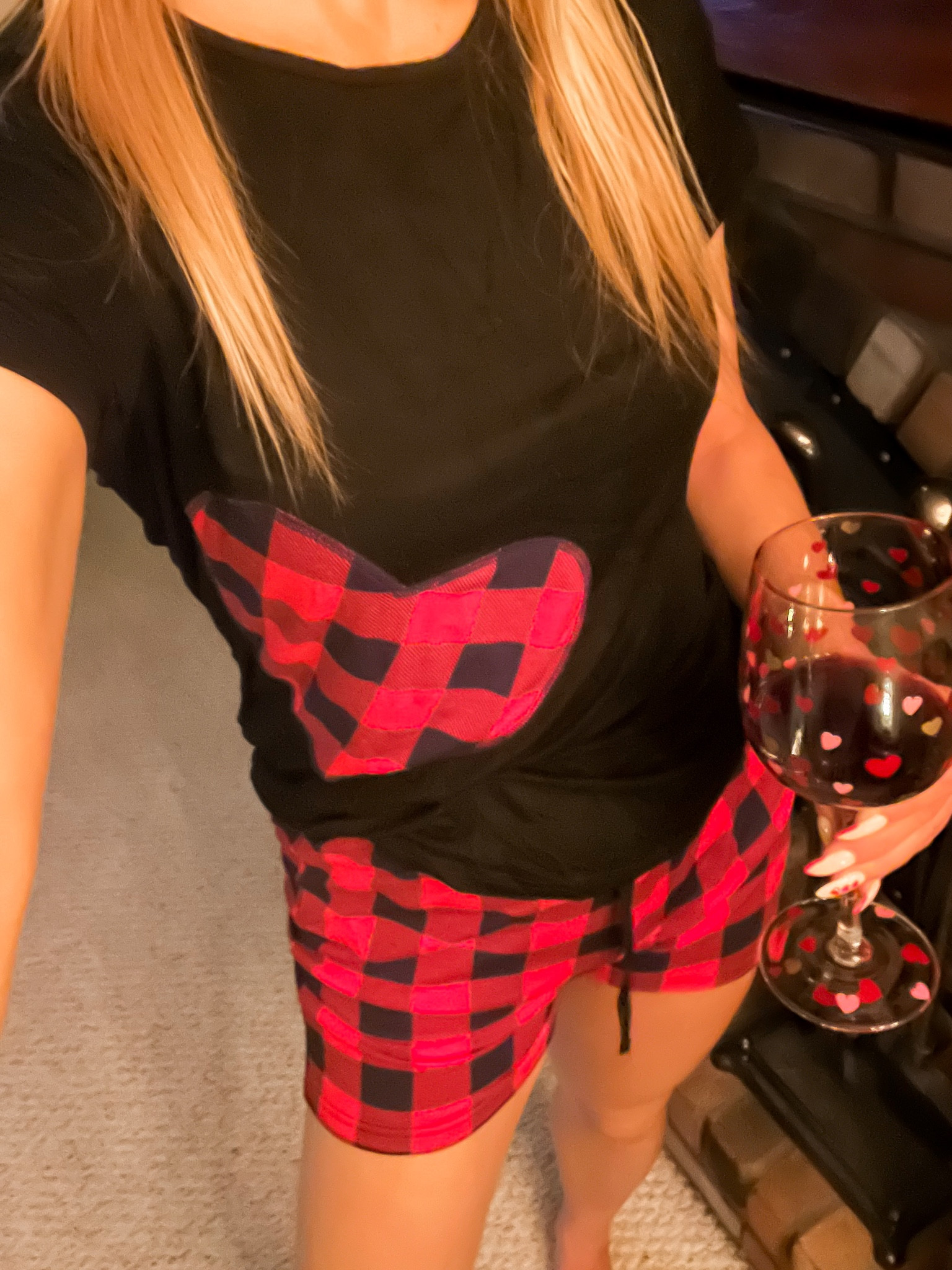 Valentine’s Day pajamas - Valentine’s Day pjs - Valentine’s Day pj set - buffalo plaid heart pjs - Amazon Fashion - Amazon Finds

#LTKSeasonal #LTKsalealert #LTKunder50